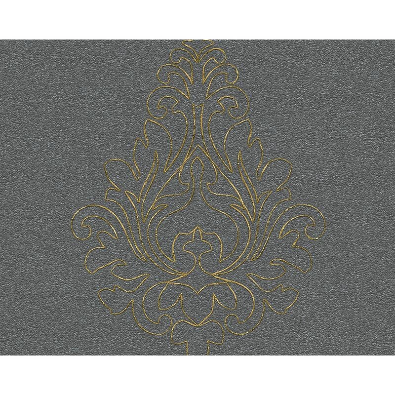 Tapete Schwarz, Anthrazit Architects Paper Vliestapete (969824)