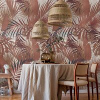 Digitaldruck-Tapete Beige, Braun, Rot livingwalls (391802)