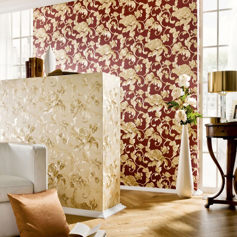 Tapete Rot, Gold, Kupfer Architects Paper Vliestapete (959832)