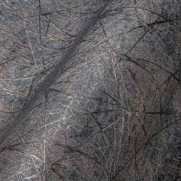 Tapete Gold, Kupfer, Schwarz livingwalls Vliestapete (391775)