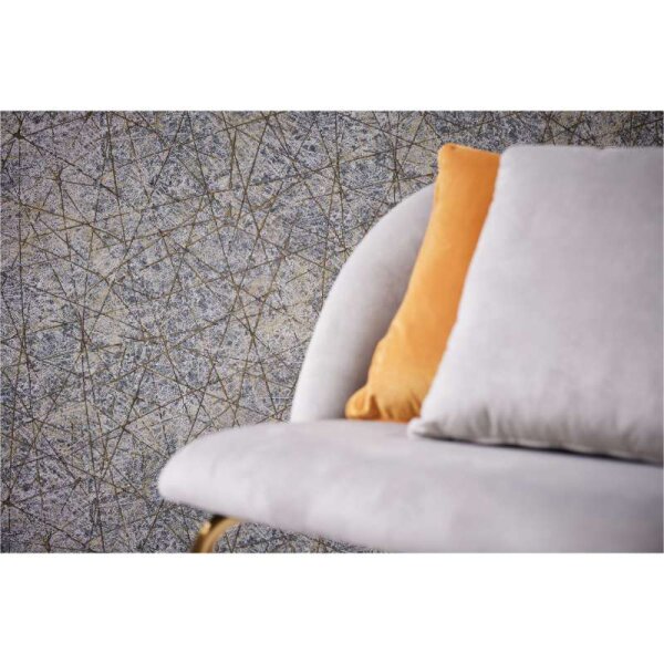 Tapete Grau, Silber, Gold, Kupfer, Schwarz, Anthrazit livingwalls Vliestapete (391774)