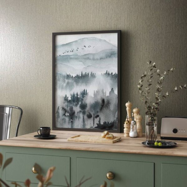 Tapete Beige, Creme, Grau, Silber Novamur Vliestapete (82192)