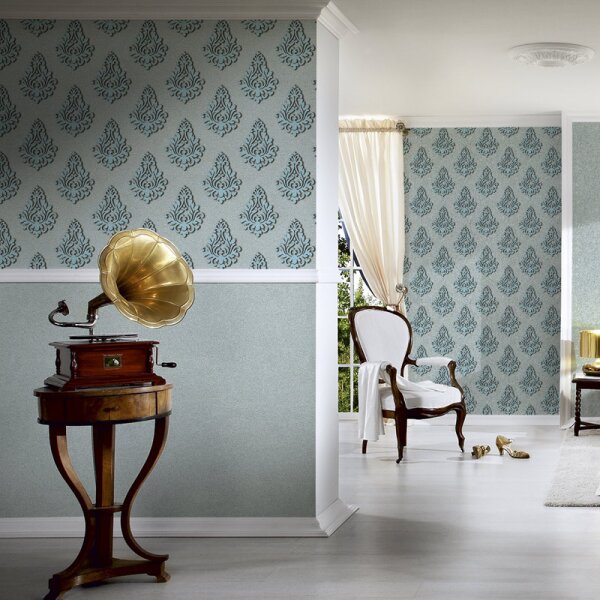 Tapete Blau, Grau, Silber Architects Paper Vliestapete (959816)