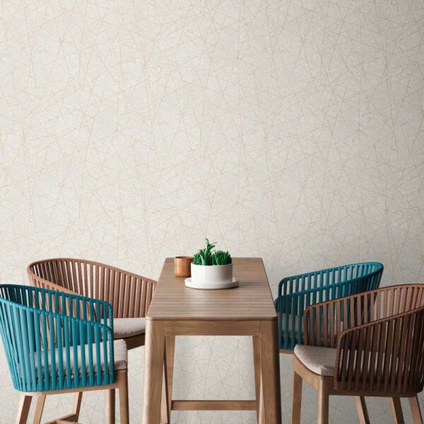 Tapete Grau, Silber, Greige livingwalls Vliestapete (391773)