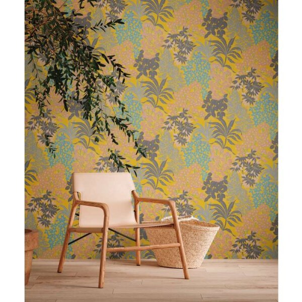 Tapete Bunt, Gelb livingwalls Vliestapete (391283)