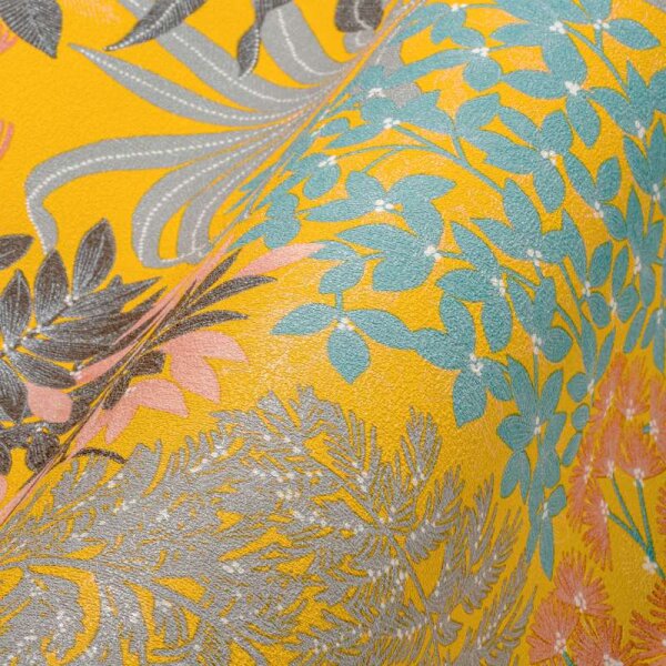 Tapete Bunt, Gelb livingwalls Vliestapete (391283)