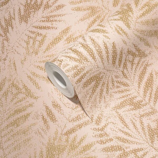 Tapete Beige, Creme, Gold livingwalls Vliestapete (391203)