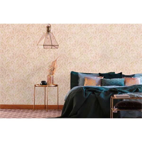 Tapete Beige, Creme, Gold livingwalls Vliestapete (391203)