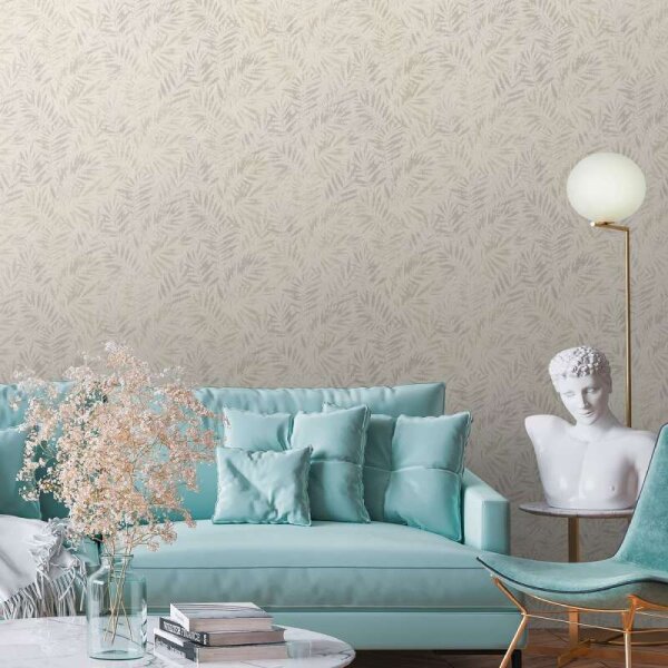 Tapete Grau, Silber livingwalls Vliestapete (391202)