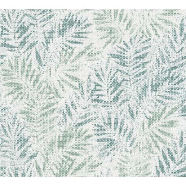 Tapete Grün, Weiß livingwalls Vliestapete (391201)