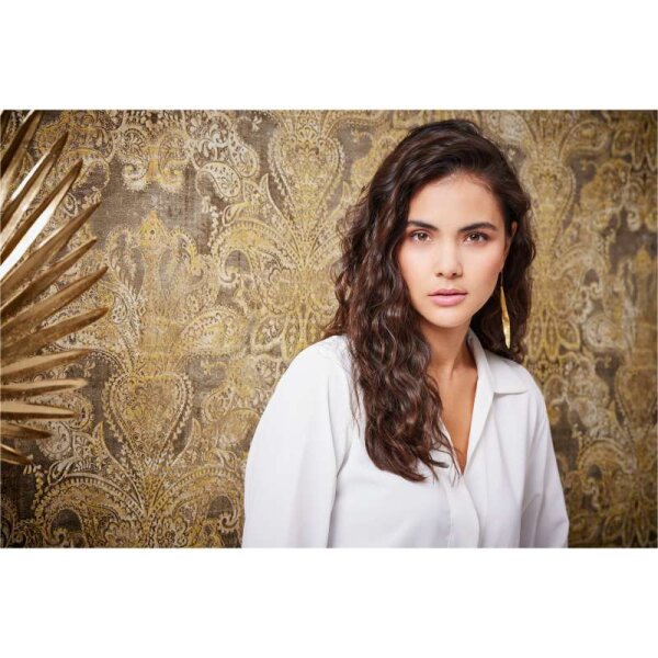 Tapete Braun, Gelb, Gold livingwalls Vliestapete (391194)