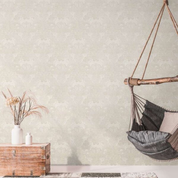 Tapete Grau, Greige livingwalls Vliestapete (391193)