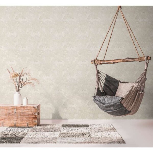 Tapete Grau, Greige livingwalls Vliestapete (391193)