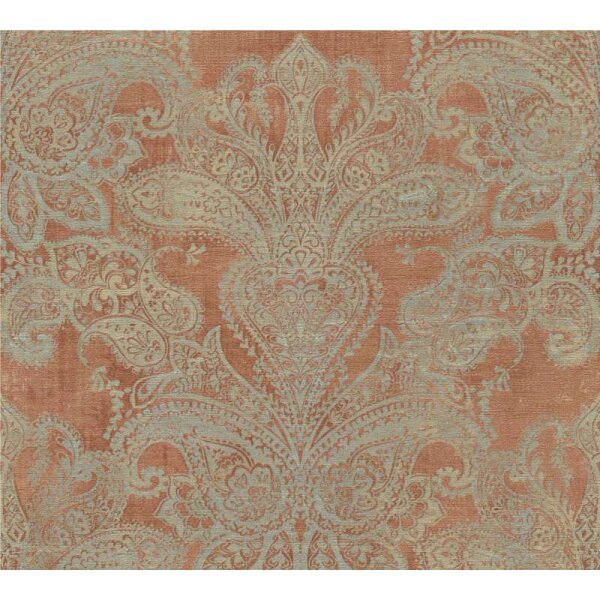 Tapete Orange, Türkis livingwalls Vliestapete (391192)