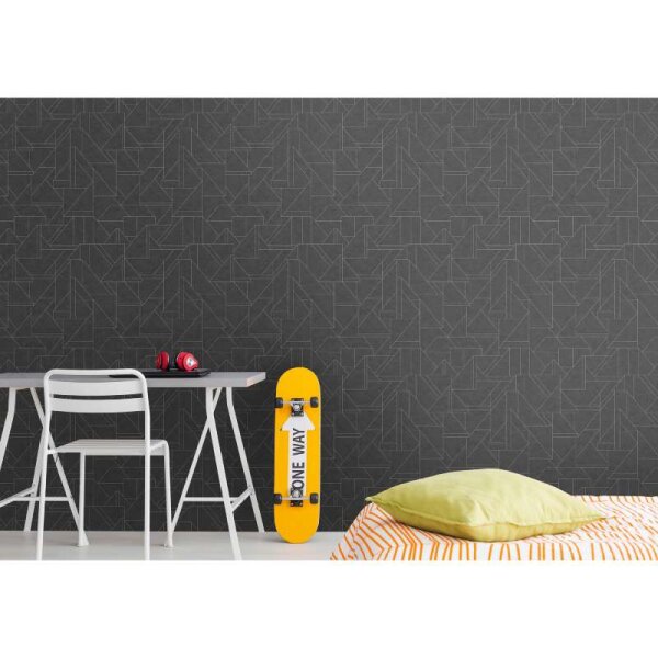 Tapete Gold, Schwarz livingwalls Vliestapete (391184)