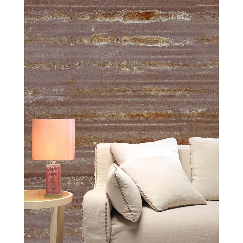 Digitaldruck-Tapete Orange, Terrakotta, Rot Rasch (425789)