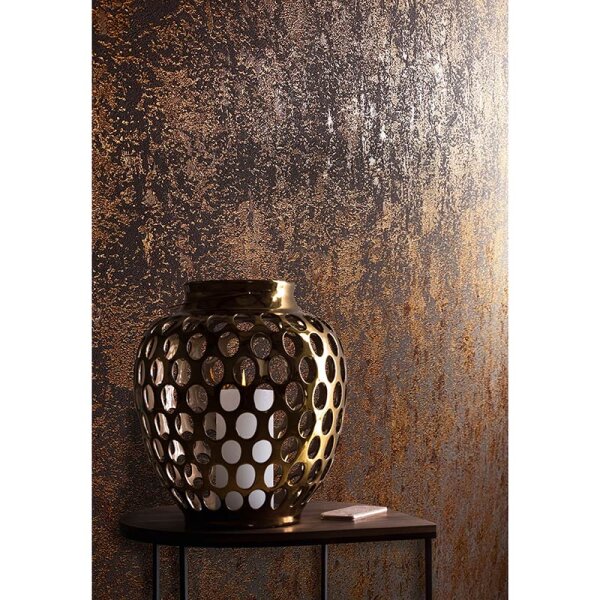 Tapete Gold, Kupfer Marburg Vliestapete (31644)