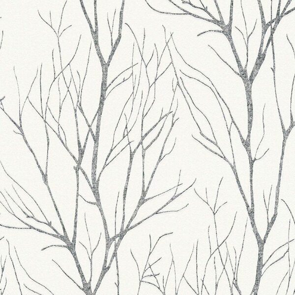 Tapete Schwarz-Weiß innova Vliestapete (372604)