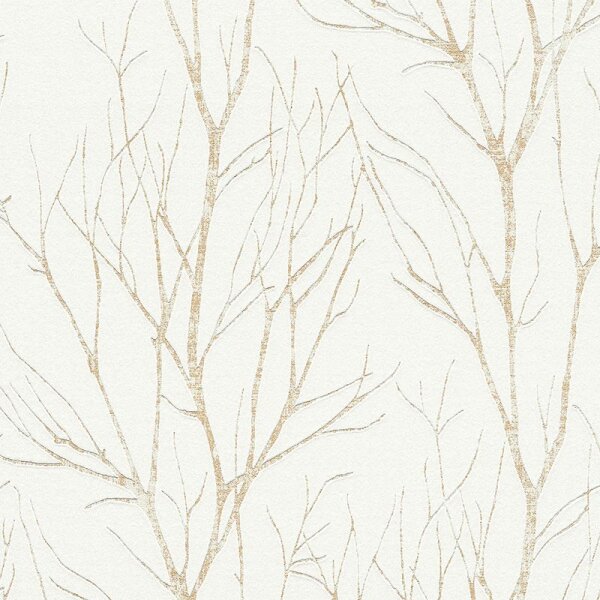 Tapete Weiß innova Vliestapete (372603)