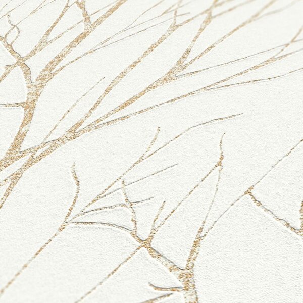 Tapete Weiß innova Vliestapete (372603)