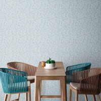 Tapete Blau, T&uuml;rkis livingwalls Vliestapete (391114)