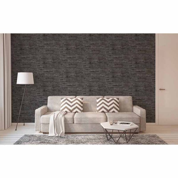 Tapete Schwarz, Anthrazit AS-Creation Vliestapete (374154)