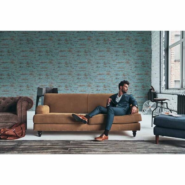 Tapete Türkis AS-Creation Vliestapete (374153)