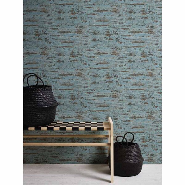 Tapete Türkis AS-Creation Vliestapete (374153)