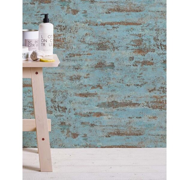 Tapete Türkis AS-Creation Vliestapete (374153)