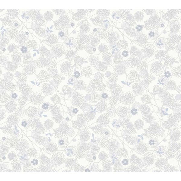 Tapete Grau, Weiß livingwalls Vliestapete (391111)