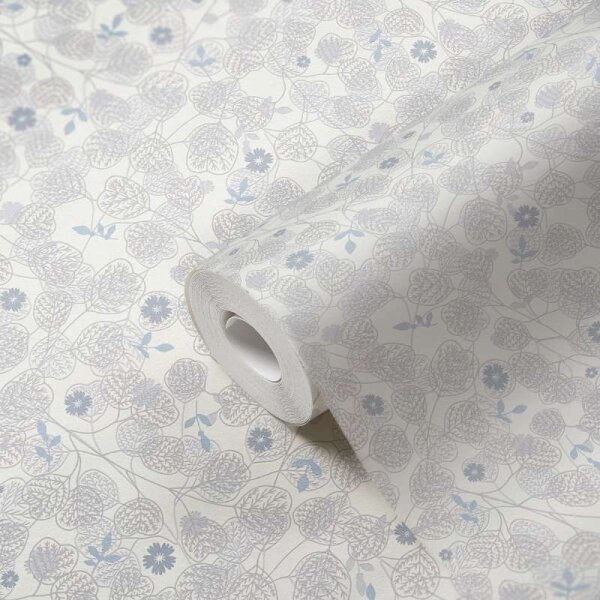 Tapete Grau, Weiß livingwalls Vliestapete (391111)