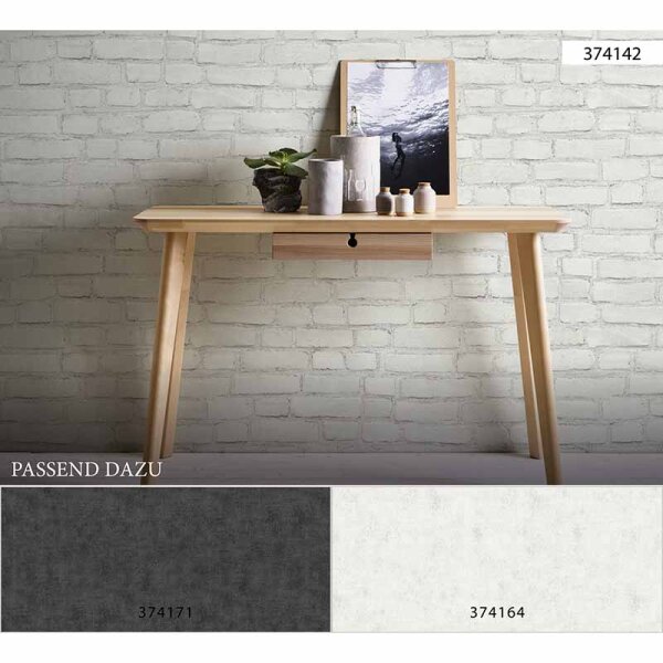 Tapete Weiß AS-Creation Vliestapete (374142)