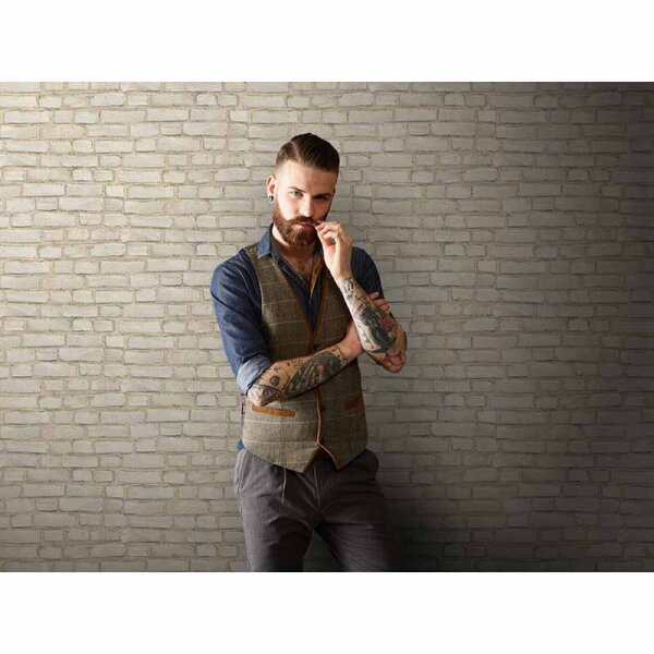 Tapete Beige, Creme, Weiß AS-Creation Vliestapete (374141)