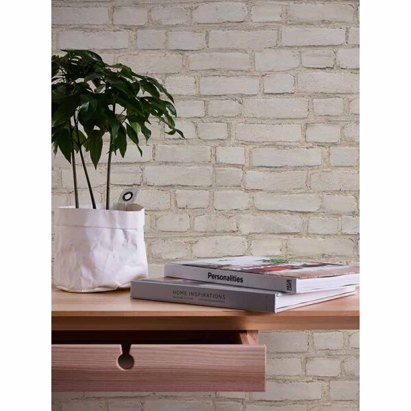 Tapete Beige, Creme, Weiß AS-Creation Vliestapete (374141)