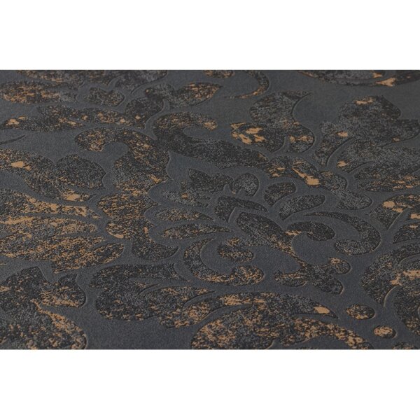 Tapete Schwarz, Anthrazit AS-Creation Vliestapete (374132)