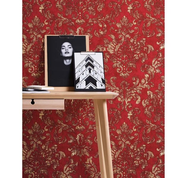 Tapete Rot AS-Creation Vliestapete (374131)