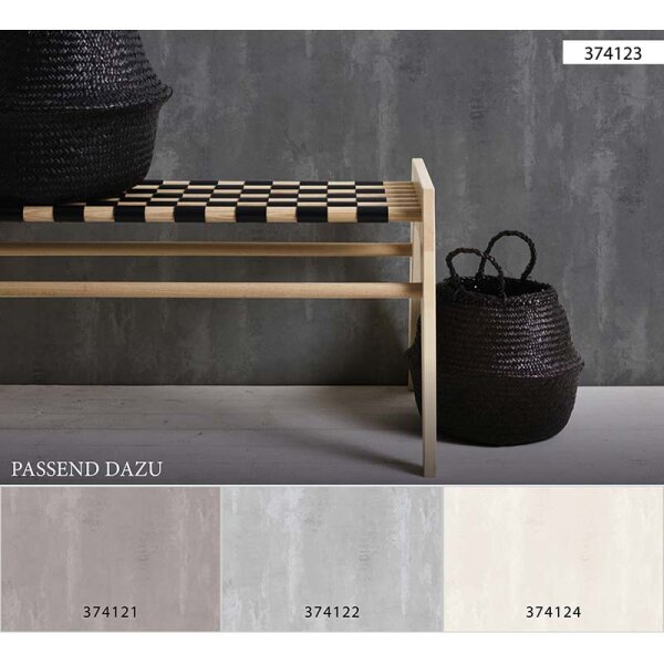 Tapete Grau, Silber AS-Creation Vliestapete (374121)