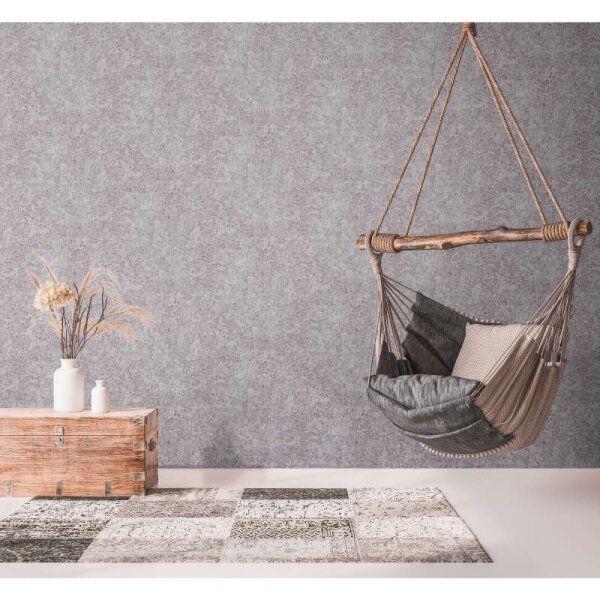 Tapete Grau, Silber, Schwarz livingwalls Vliestapete (391103)