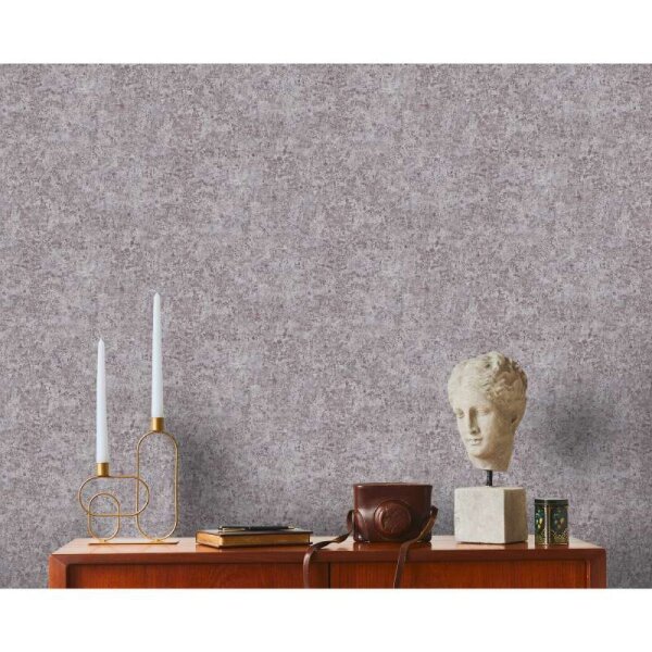 Tapete Grau, Silber, Schwarz livingwalls Vliestapete (391103)