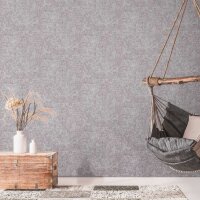 Tapete Grau, Silber, Schwarz livingwalls Vliestapete...