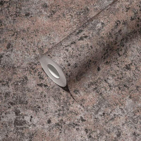 Tapete Braun, Grau, Silber, Schwarz livingwalls Vliestapete (391102)