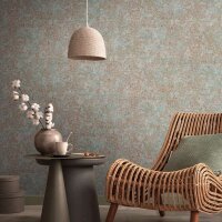 Tapete Braun, Grau, Silber, Gr&uuml;n livingwalls...