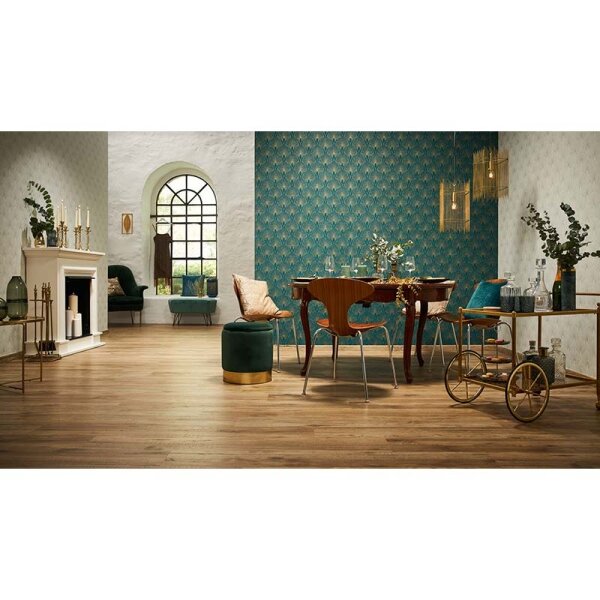 Tapete Blau, Grün, Petrol livingwalls Vliestapete (374275)