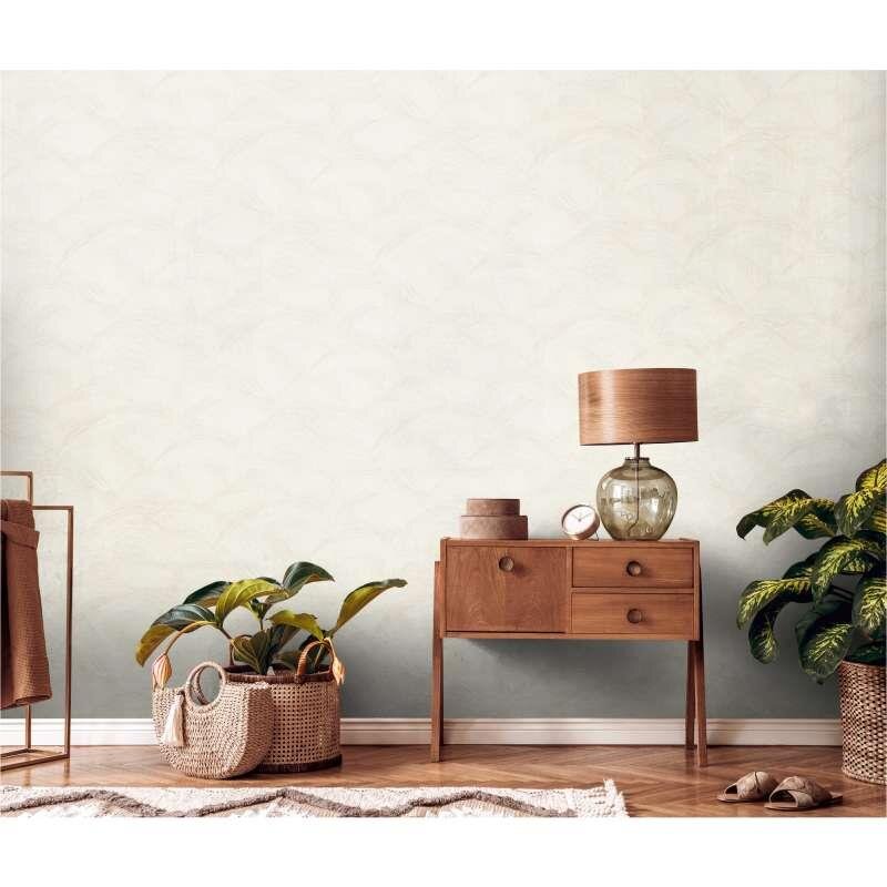 Tapete Beige, Creme, Weiß livingwalls Vliestapete (391055)