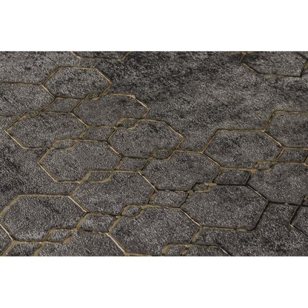 Tapete Grau, Silber, Schwarz, Anthrazit livingwalls Vliestapete (374246)