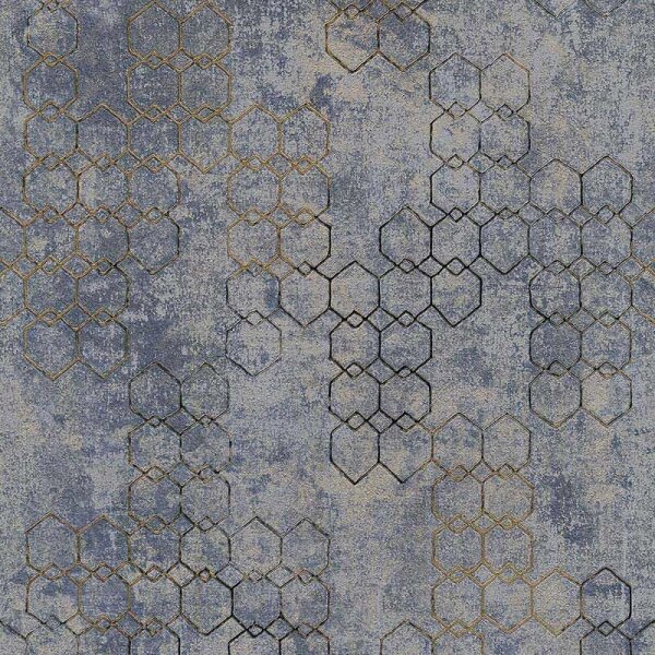 Tapete Blau livingwalls Vliestapete (374245)