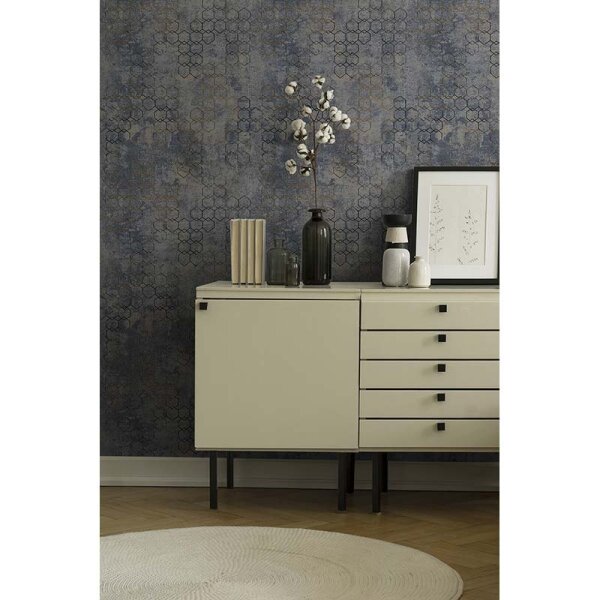 Tapete Blau livingwalls Vliestapete (374245)