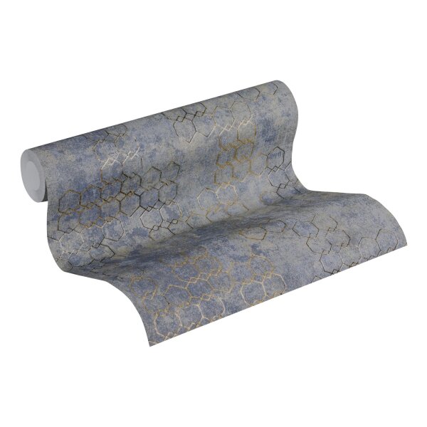 Tapete Blau livingwalls Vliestapete (374245)