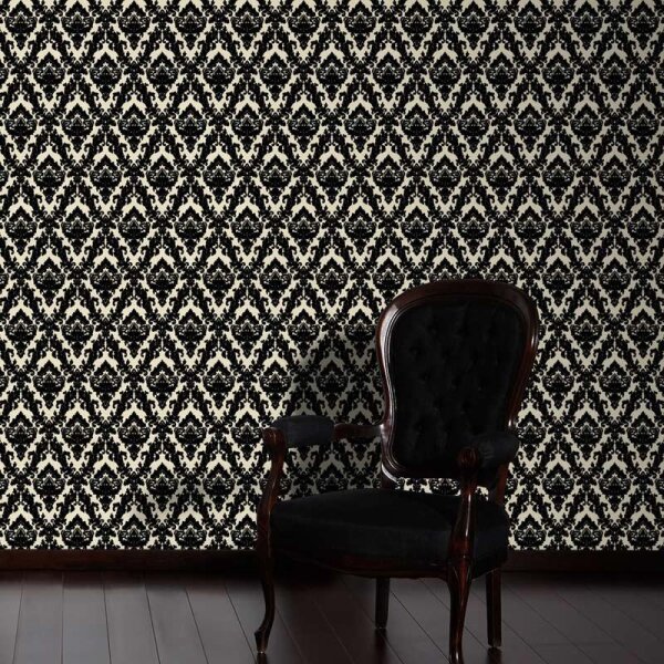 Tapete Beige, Creme, Schwarz, Anthrazit Architects Paper Vliestapete (335826)