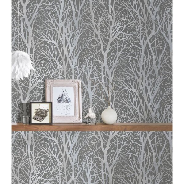 Tapete Grau, Silber innova Vliestapete (300943)
